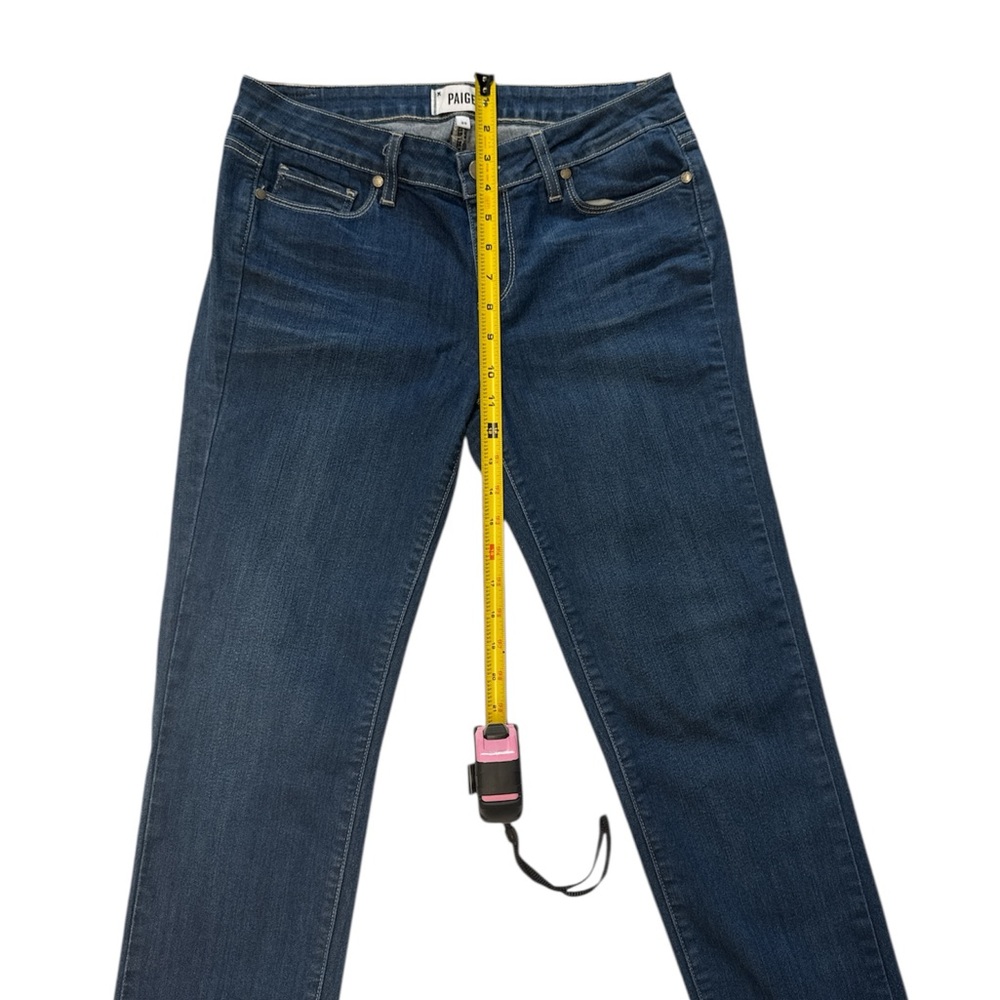 PAIGE Dark Blue Straight Leg‎ Jeans Skyline Ankle Peg size 29 - Picture 7 of 10